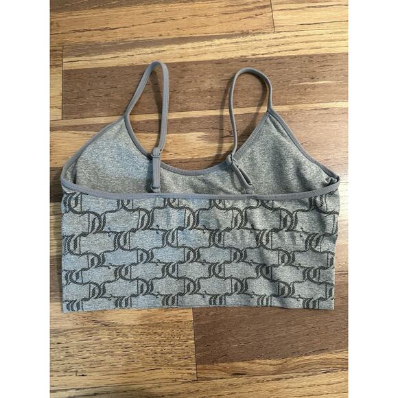 JUICY COUTURE Sports Bra, Thin Strap Bralette, Removable Padding, Large - Picture 4 of 10